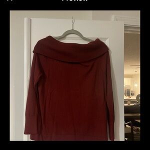 Beautiful burgundy DKNY sweater